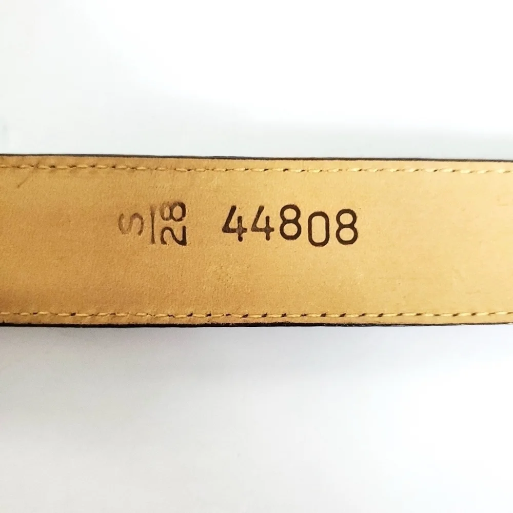 Brighton leather belt small - Picture 7 of 9